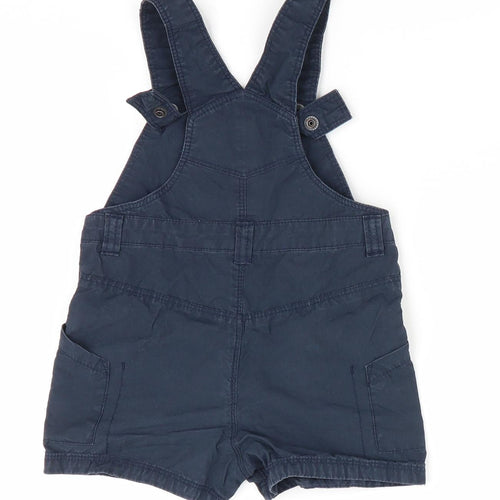Beneton Boys Blue   Dungaree One-Piece Size 9-12 Months