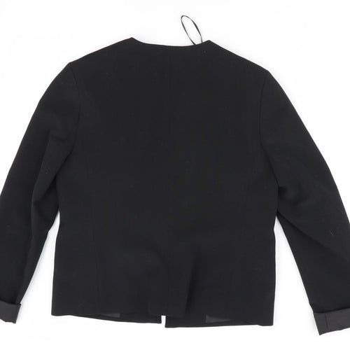 Atmosphere Womens Black   Jacket  Size 10  - Collarless