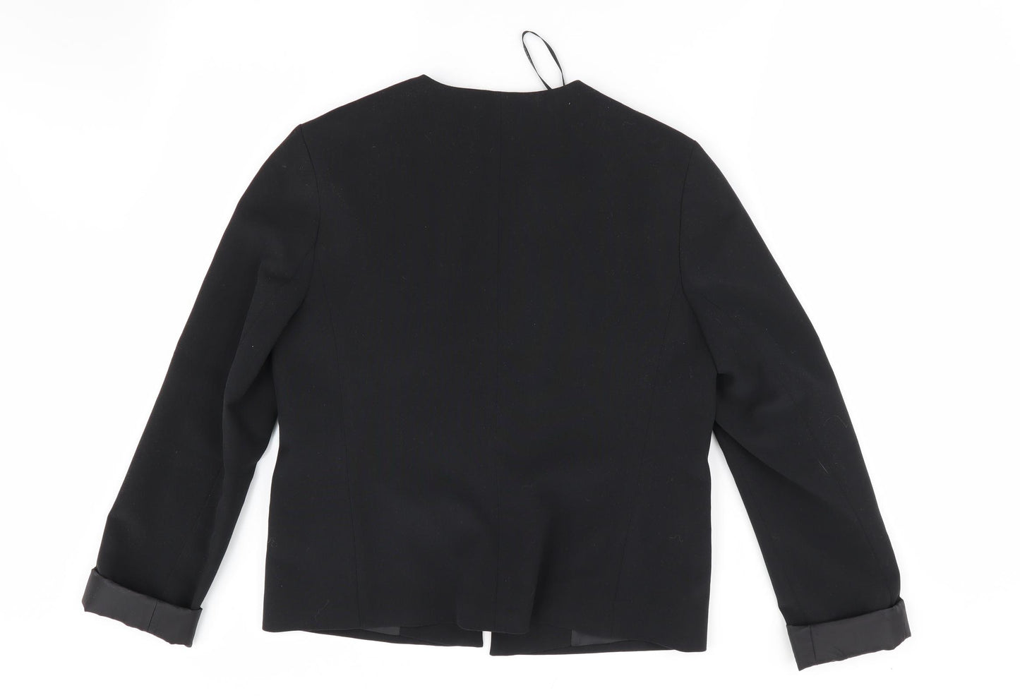 Atmosphere Womens Black   Jacket  Size 10  - Collarless