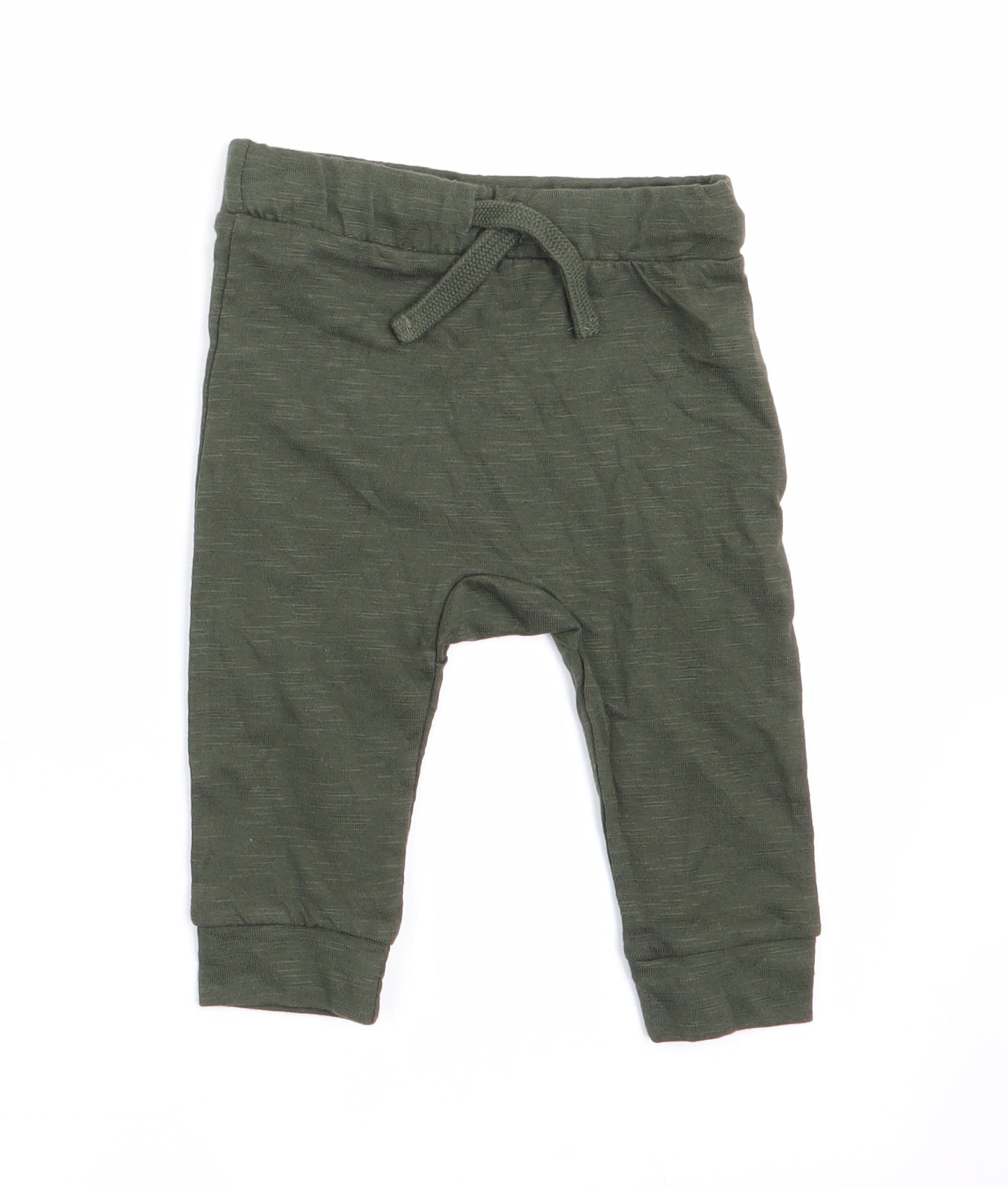 Fred & Flo Boys Green   Jogger Leggings Size 3-6 Months