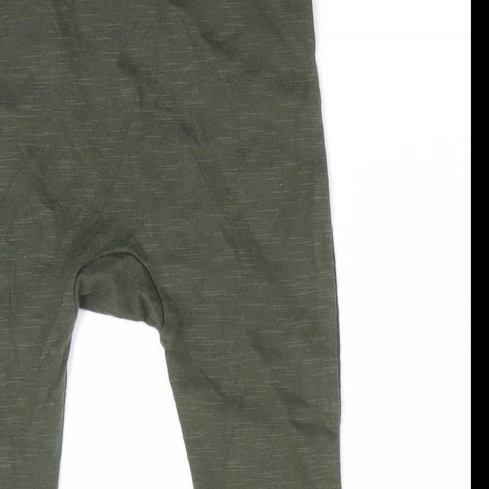 Fred & Flo Boys Green   Jogger Leggings Size 3-6 Months