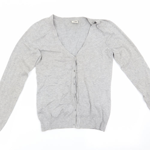 VERO MODA Womens Grey   Cardigan Jumper Size XS