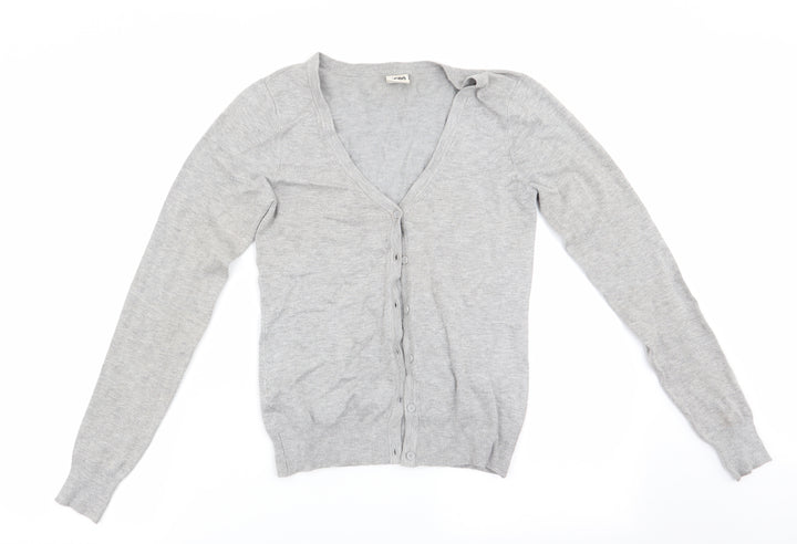 VERO MODA Womens Grey   Cardigan Jumper Size XS