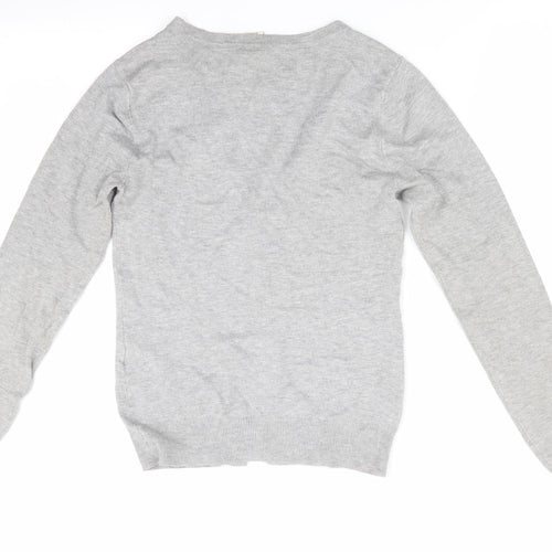 VERO MODA Womens Grey   Cardigan Jumper Size XS