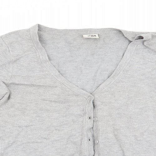 VERO MODA Womens Grey   Cardigan Jumper Size XS