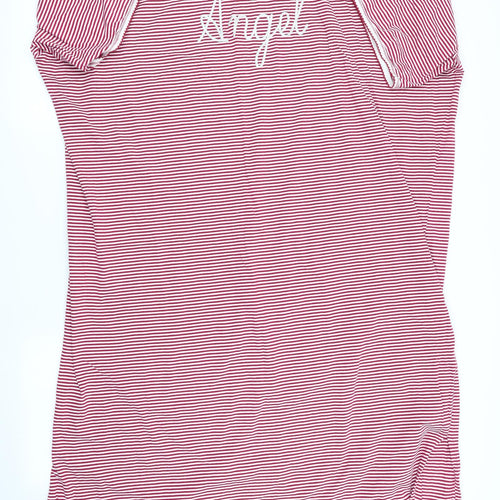 essence Womens Red Striped   Nightshirt Size 30  - Angel