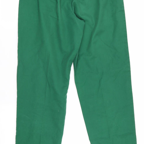 Alexander Womens Green   Trousers  Size 10 L31 in - Back Elastication Work Trousers