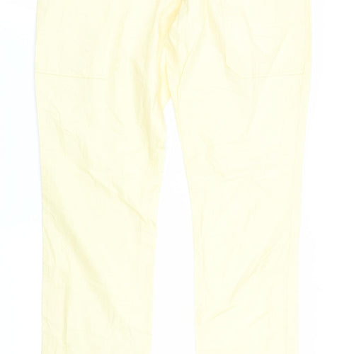 House Womens Yellow   Trousers  Size M L29 in - Tropical Crush