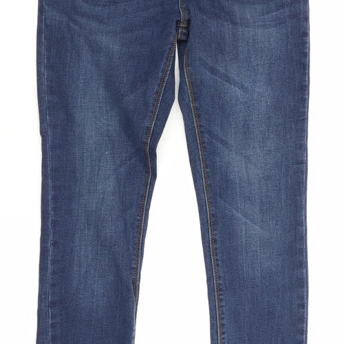 Denim Co Womens Blue   Skinny Jeans Size 4 L29 in
