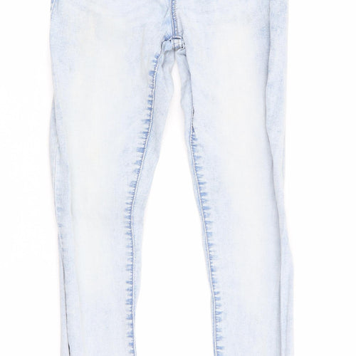 Denim Co Womens Blue   Skinny Jeans Size 4 L29 in