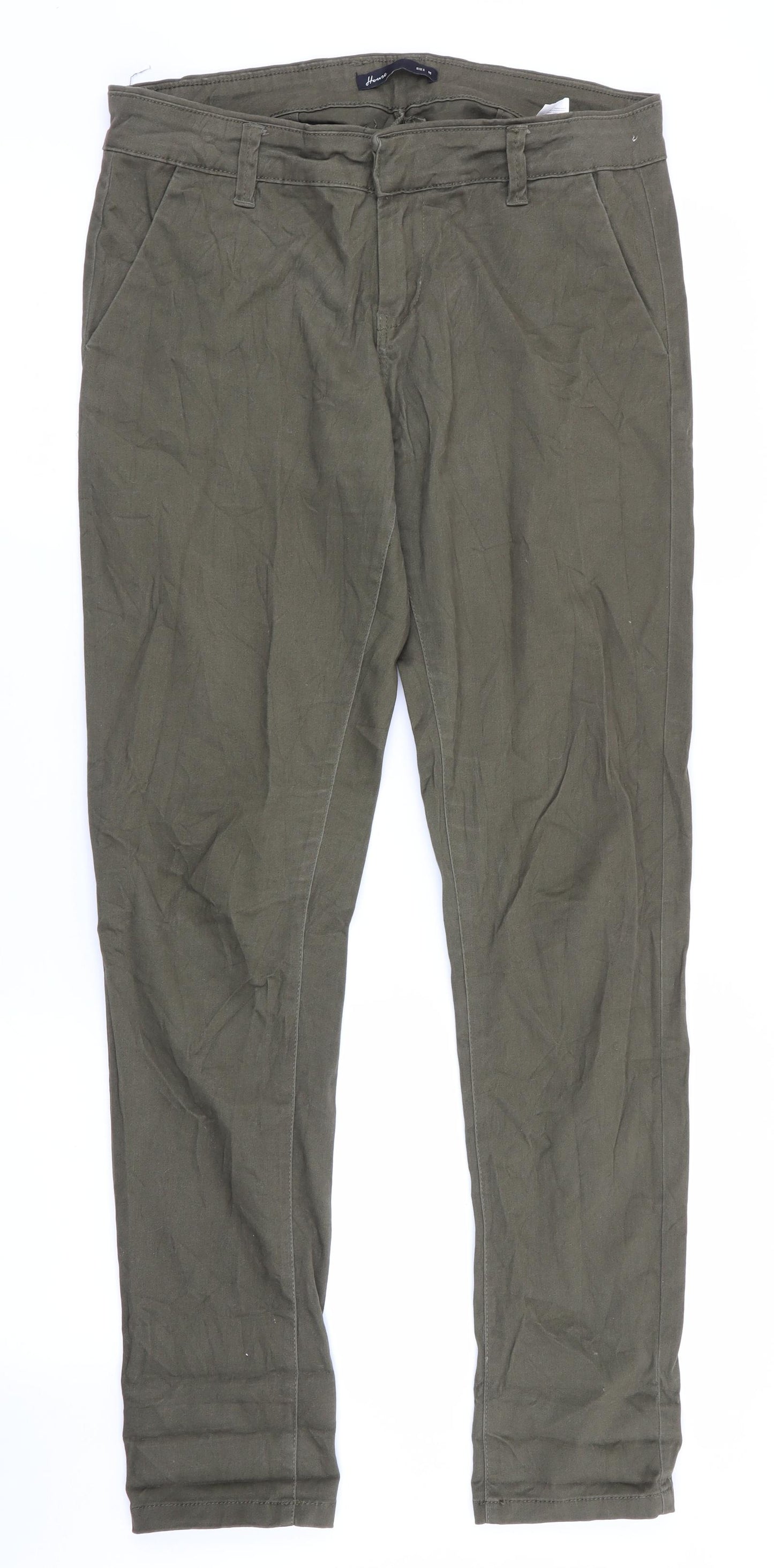 House Womens Green   Chino Trousers Size M L31 in
