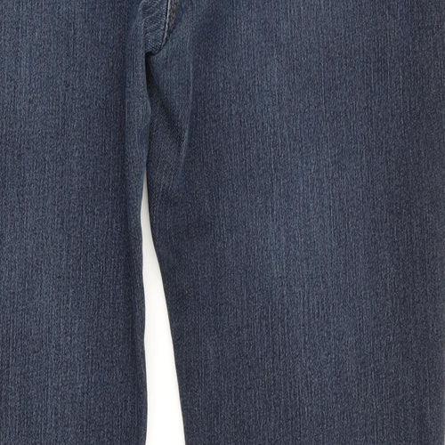 George Womens Blue   Straight Jeans Size 12 L31 in