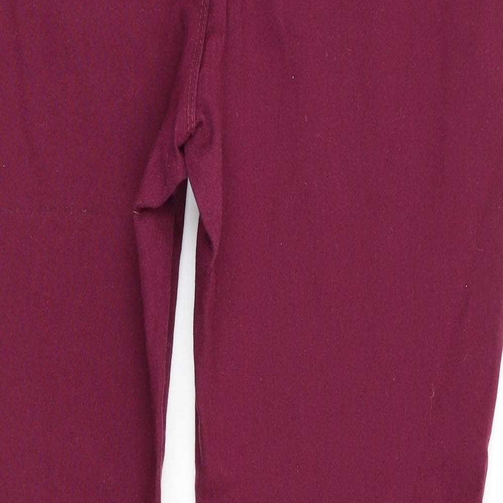 PEP & cO Womens Red   Jegging Jeans Size 14 L28 in