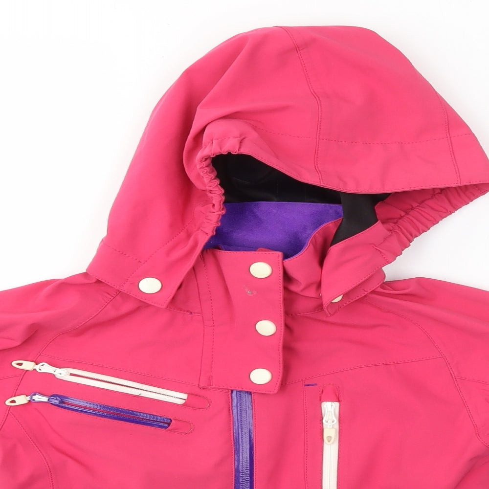 SKOGSTAD Girls Pink   Rain Coat Coat Size 4 Years