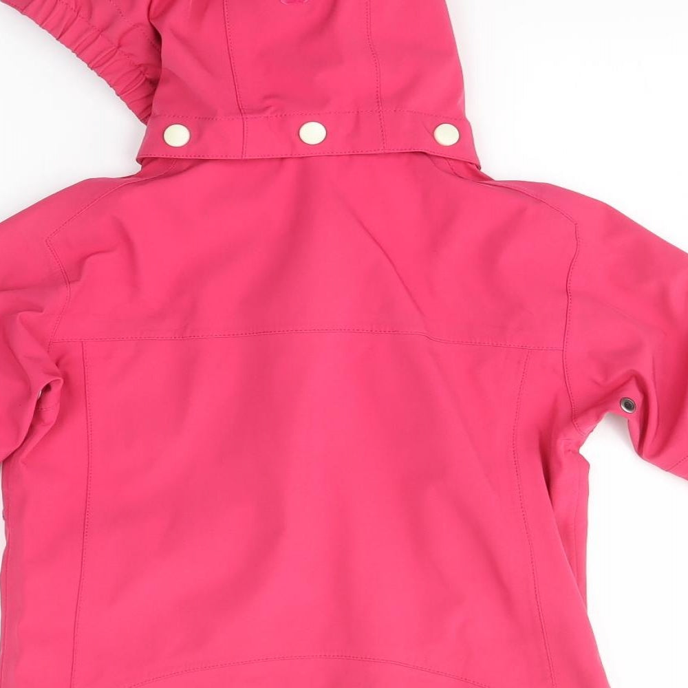 SKOGSTAD Girls Pink   Rain Coat Coat Size 4 Years