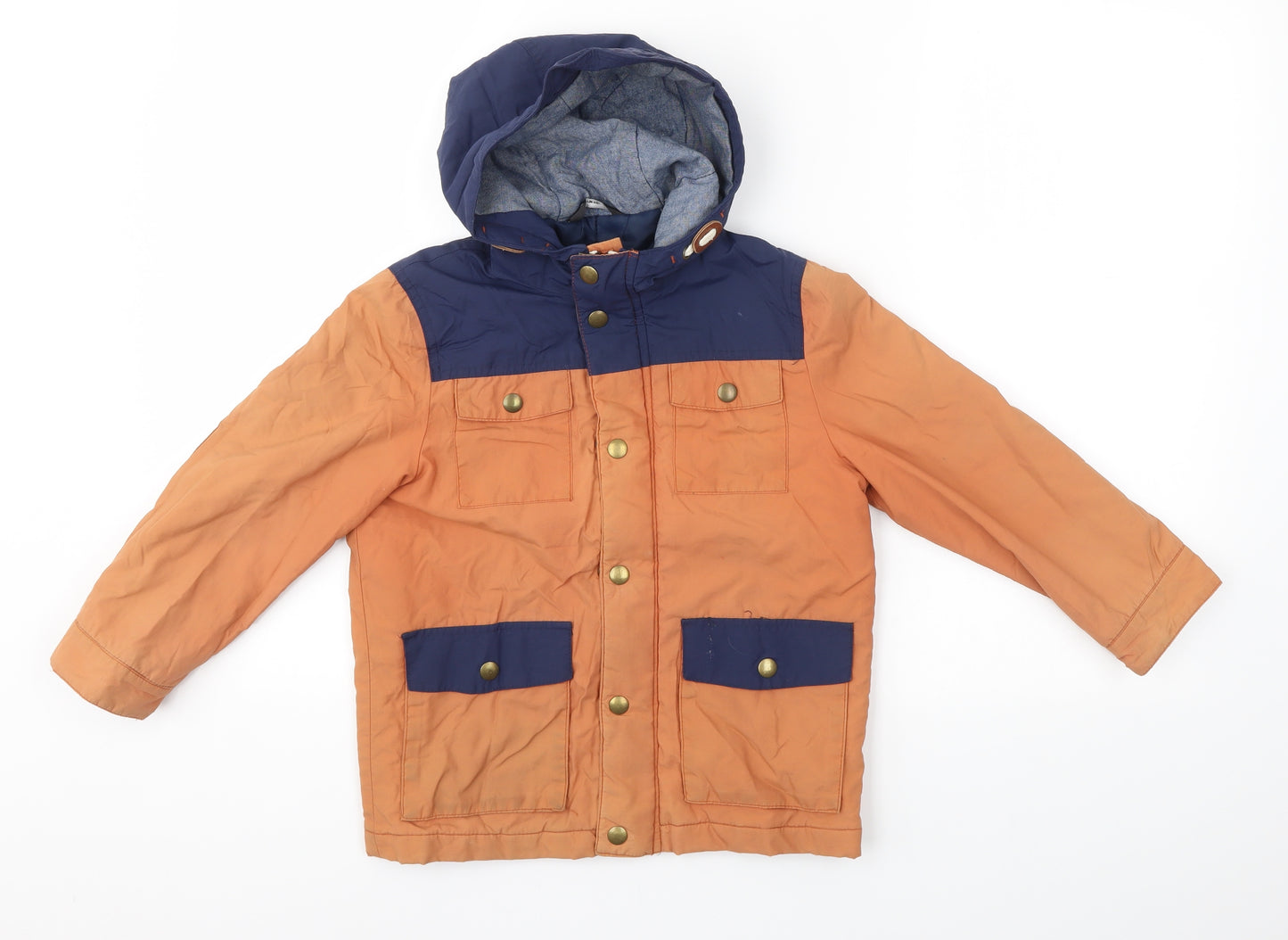 George Boys Multicoloured   Overcoat Coat Size 5-6 Years