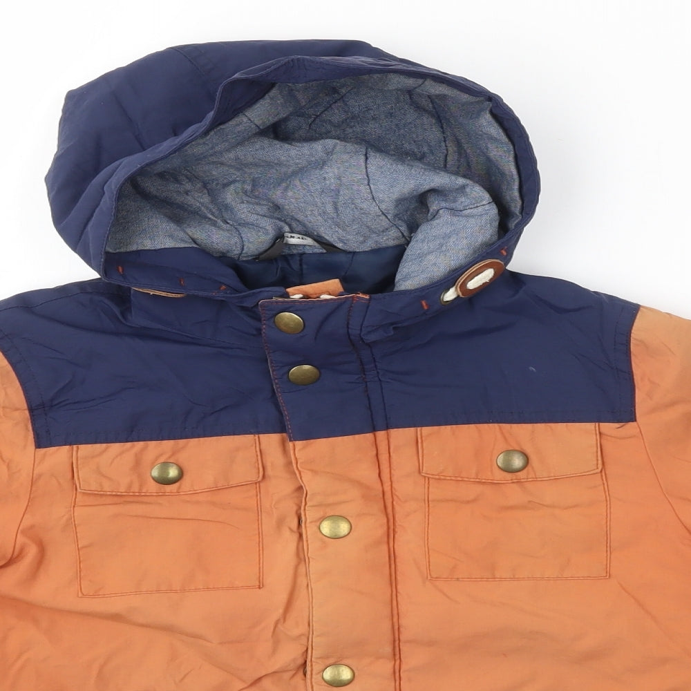 George Boys Multicoloured   Overcoat Coat Size 5-6 Years