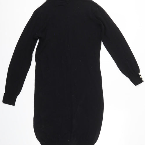 NEXT Womens Black   Jumper Dress  Size 10