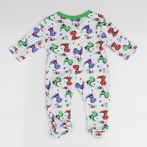 Pitter Patter Baby Multicoloured   Babygrow One-Piece Size 0-3 Months