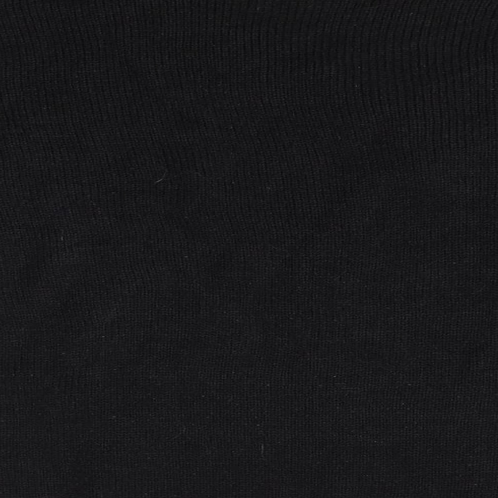 Brave Soul Womens Black   Pullover Jumper Size S