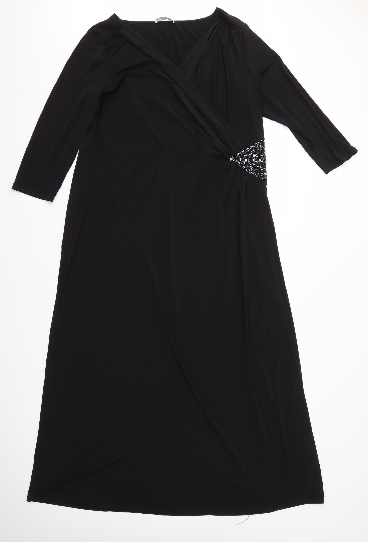 Berkertex Womens Black   Maxi  Size 22