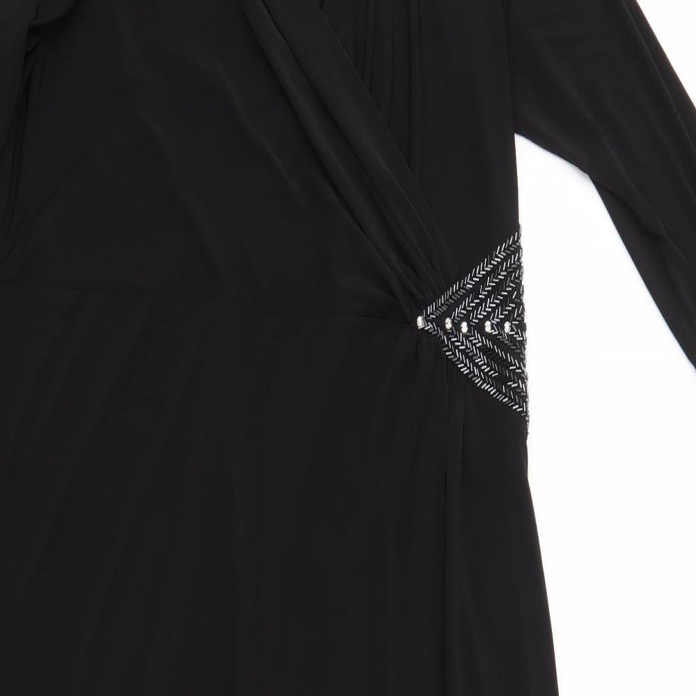 Berkertex Womens Black   Maxi  Size 22