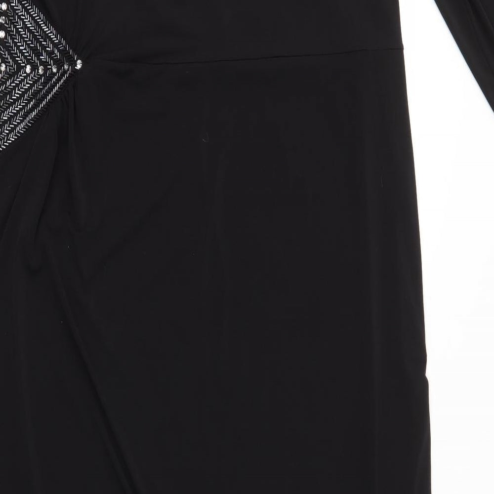 Berkertex Womens Black   Maxi  Size 22