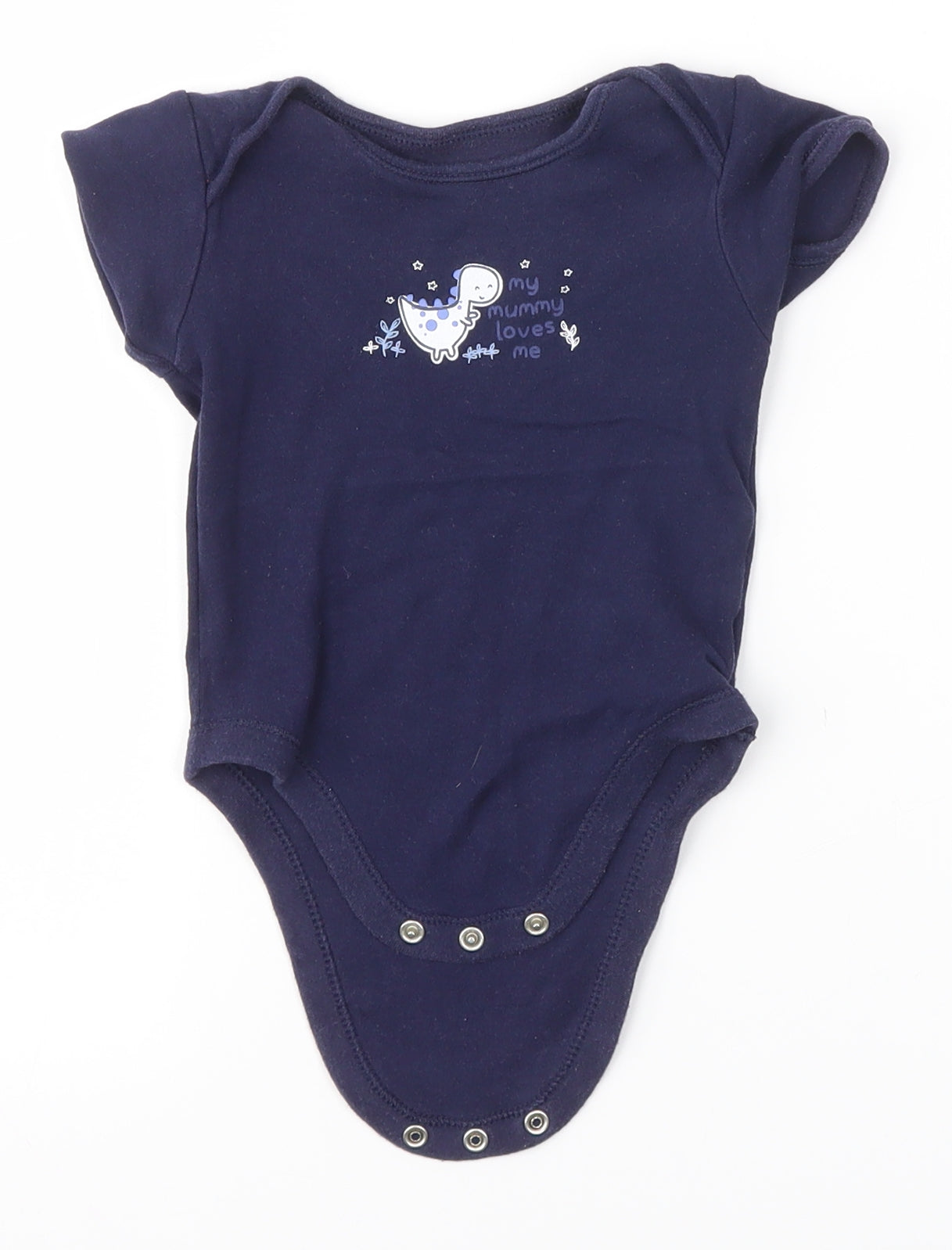 George Baby Blue   Babygrow One-Piece Size 6-9 Months