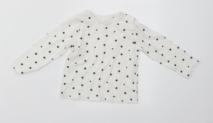 TU Baby White   Basic T-Shirt Size 6-9 Months
