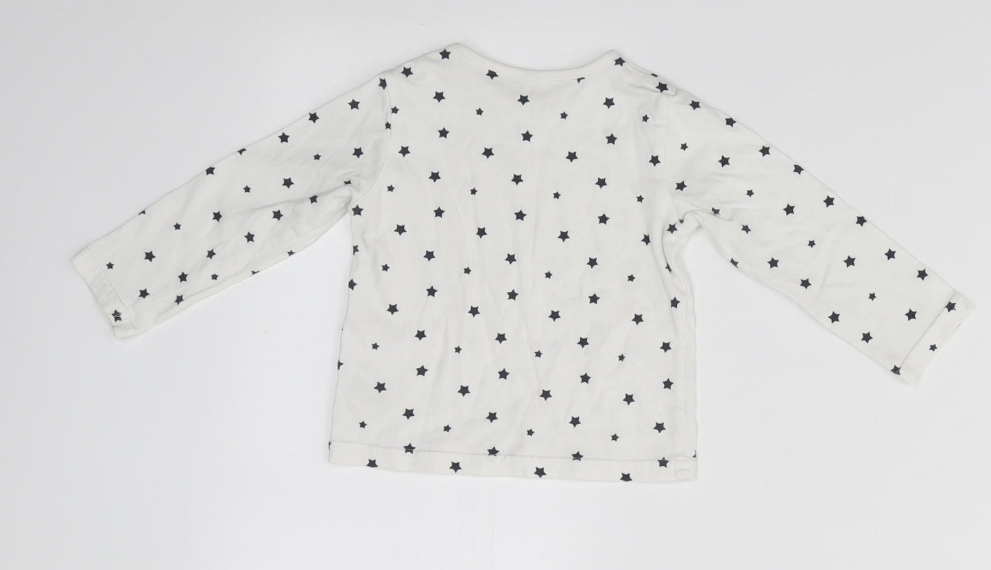 TU Baby White   Basic T-Shirt Size 6-9 Months