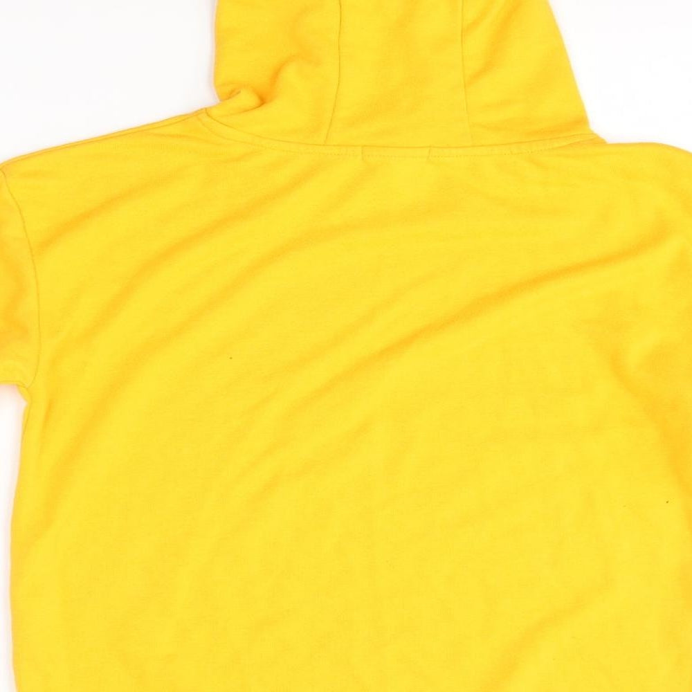 Primark Boys Yellow   Pullover Hoodie Size 11-12 Years