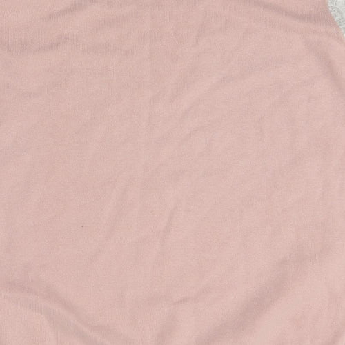 Almost Famous Womens Pink   Basic Blouse Size L