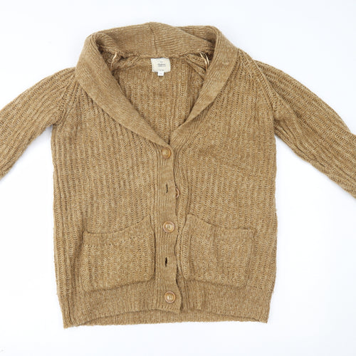 New Look Womens Beige   Cardigan Jumper Size 12