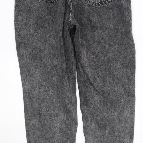 denim co Womens Grey   Straight Jeans Size 12 L28 in