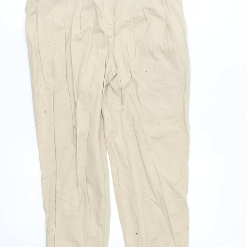 NEXT Womens Beige   Trousers  Size 10 L28 in - xl leg