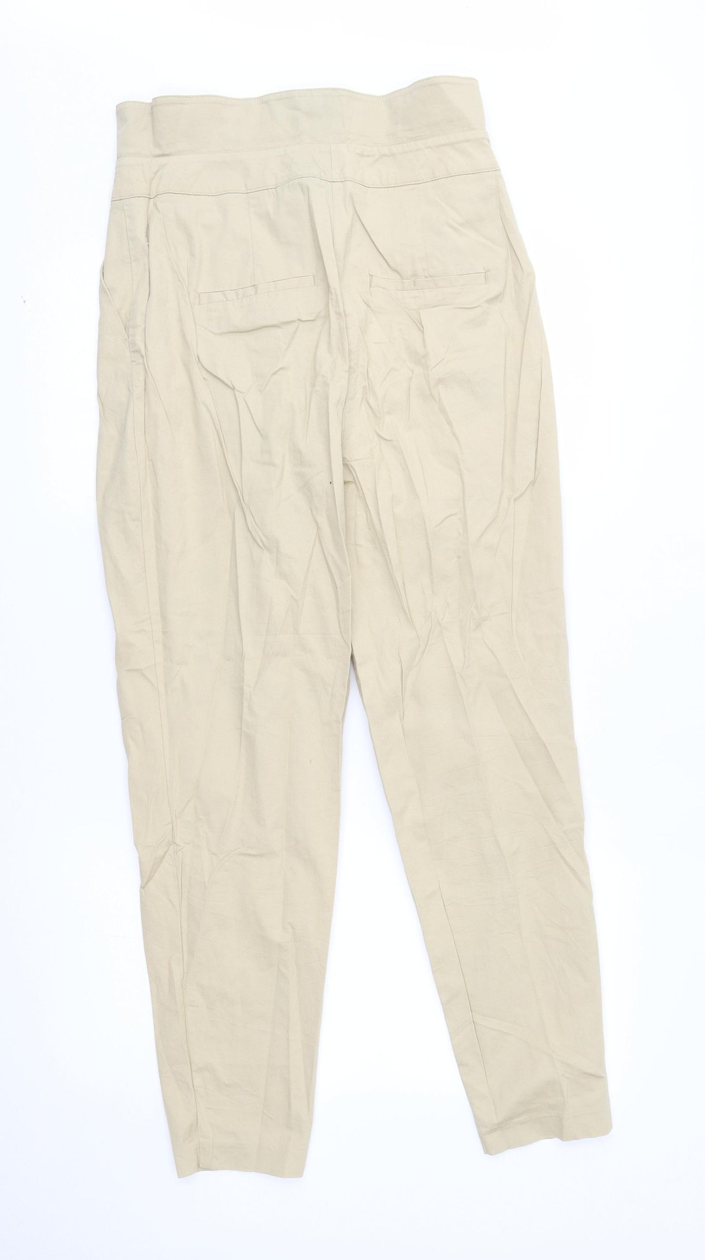 NEXT Womens Beige   Trousers  Size 10 L28 in - xl leg