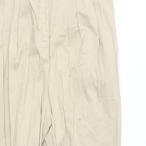 NEXT Womens Beige   Trousers  Size 10 L28 in - xl leg
