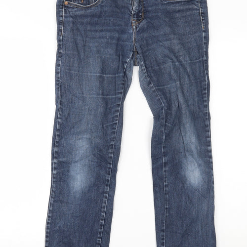 kappahl Womens Blue   Straight Jeans Size 10 L28 in