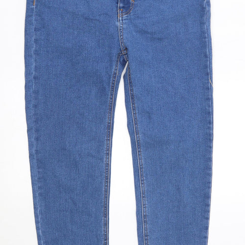 Pull & bear Womens Blue   Skinny Jeans Size 12 L26 in