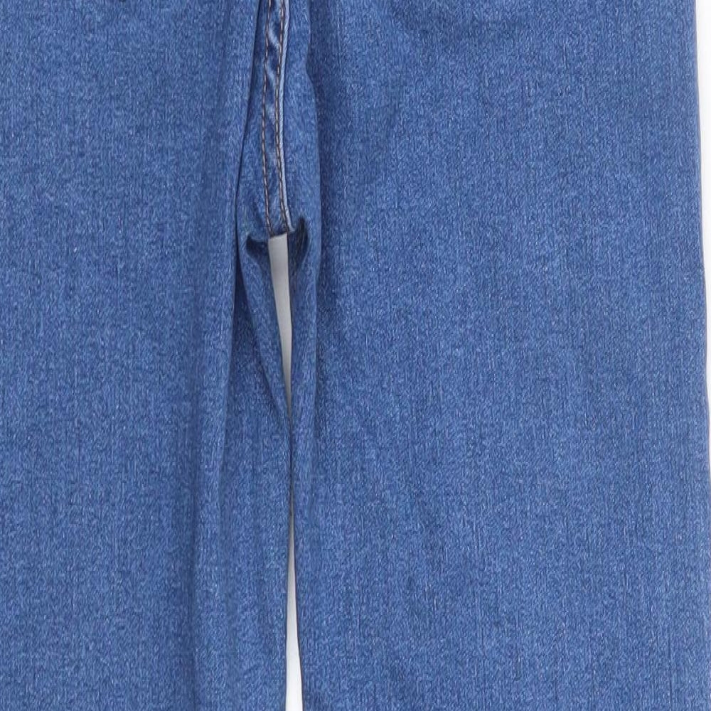 Pull & bear Womens Blue   Skinny Jeans Size 12 L26 in
