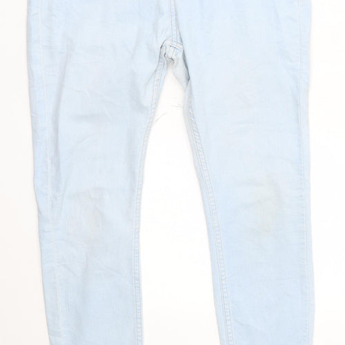 Bershka Womens Blue   Skinny Jeans Size 14 L28 in