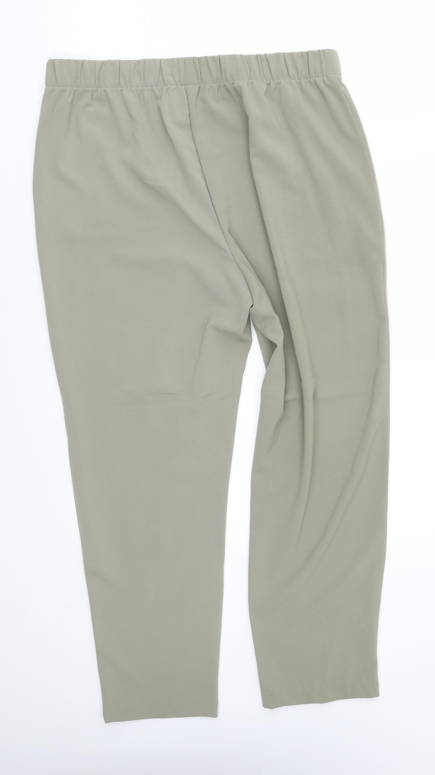Preworn Womens Green   Capri Trousers Size 32 in L24 in