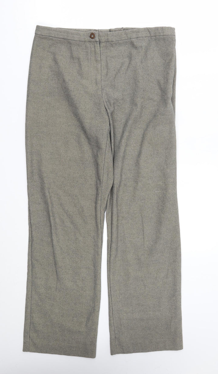 H&M Womens Beige Trousers Size 32 in L28 in