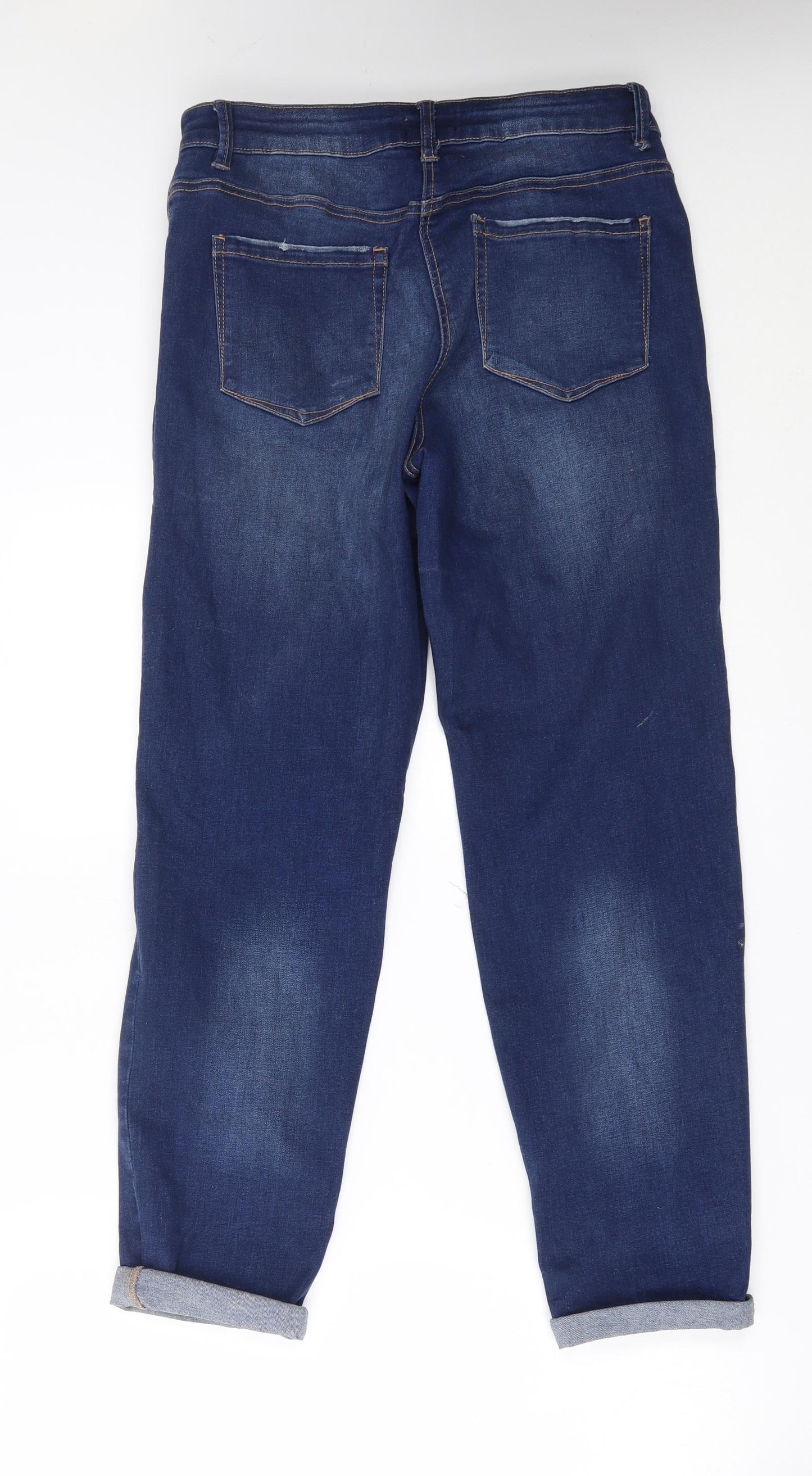 Matalan Womens Blue   Straight Jeans Size 12 L27 in