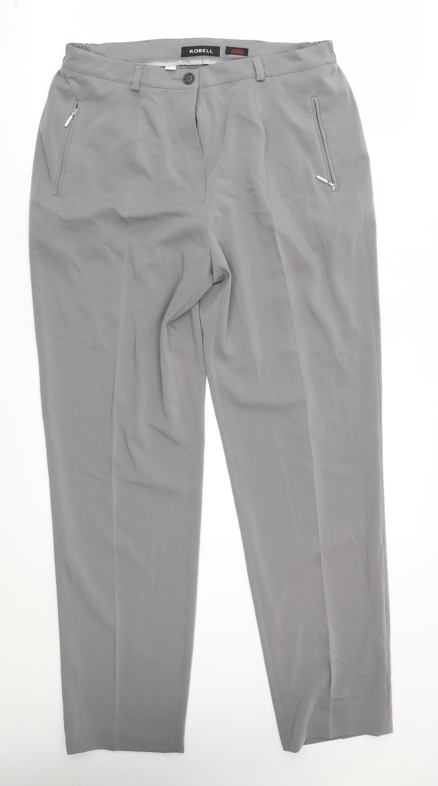 robell Womens Grey   Trousers  Size 16 L31 in