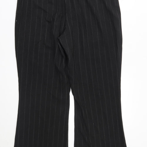 Lindex Womens Blue Striped  Bloomer Trousers Size 16 L28 in