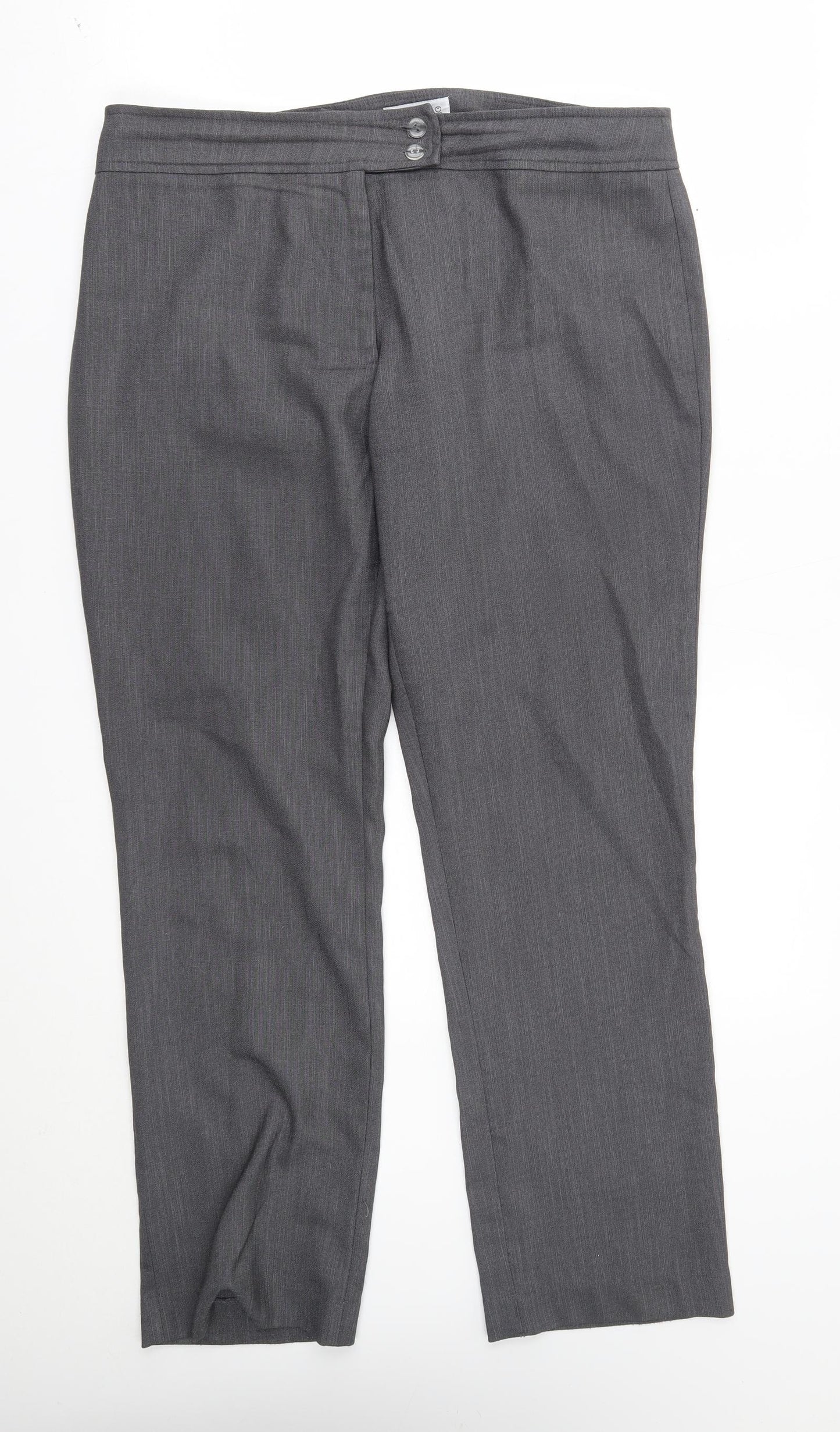 buttercups Womens Grey   Trousers  Size 14 L30 in