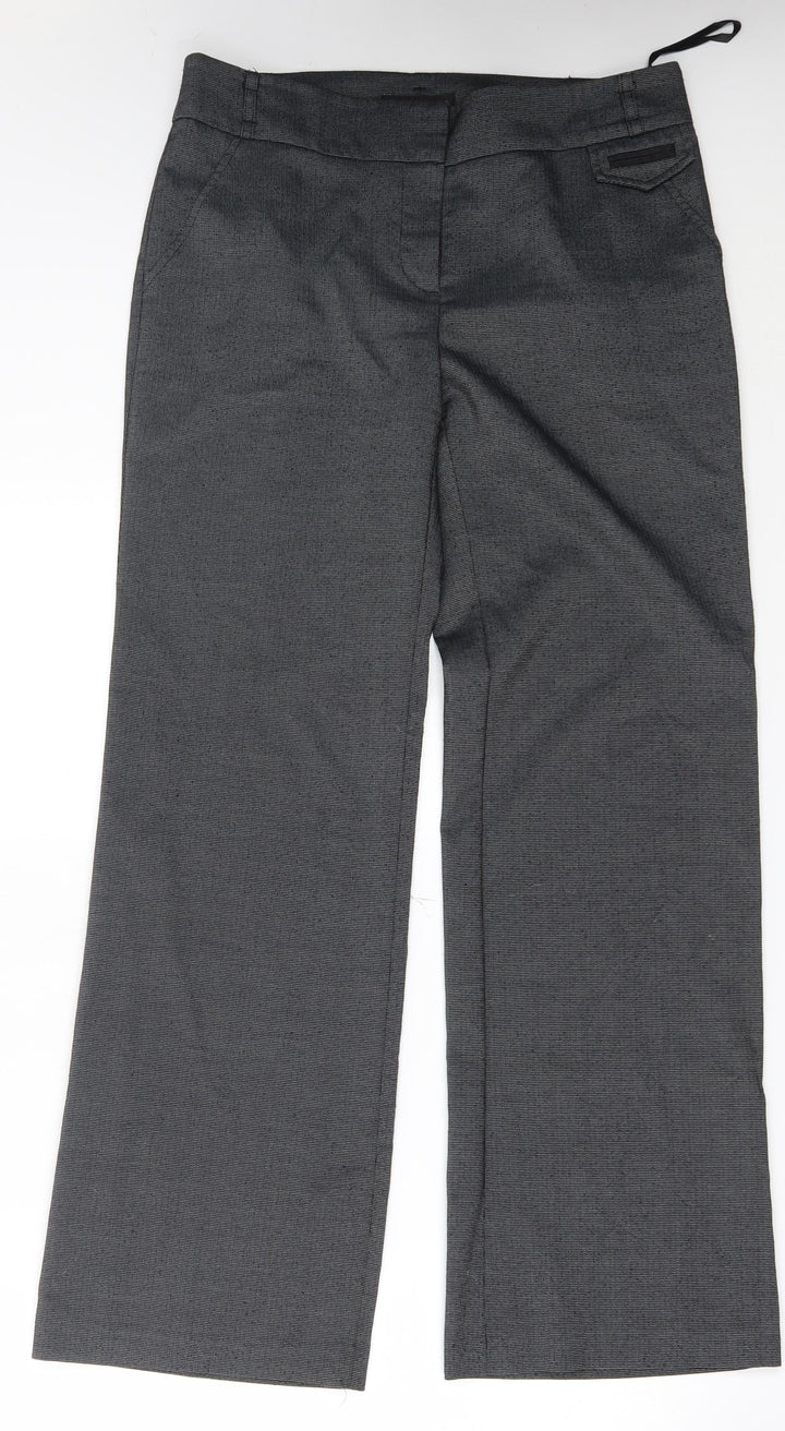George Womens Grey Trousers Size 10 L29 in