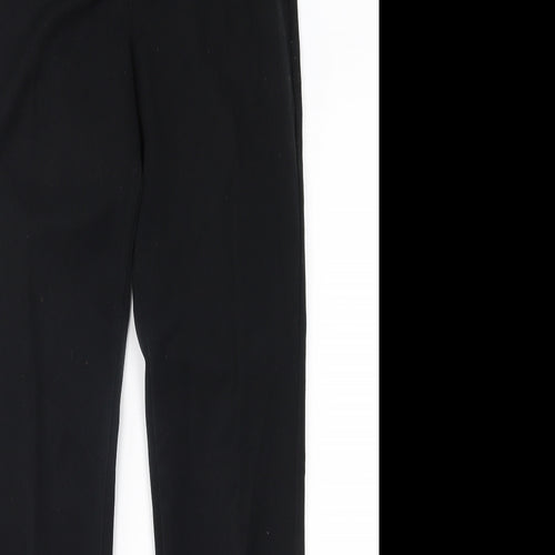 M&S Womens Black   Trousers  Size 8 L29 in