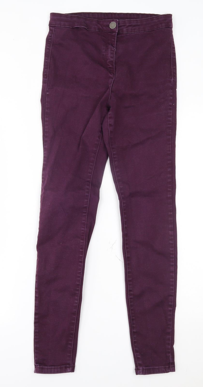 Matalan Womens Red   Skinny Jeans Size 10 L29 in